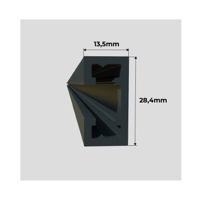 Barra de Tracción Pérgola Bioclimática Grandlux Adosada Hasta 4999 mm de Ancho