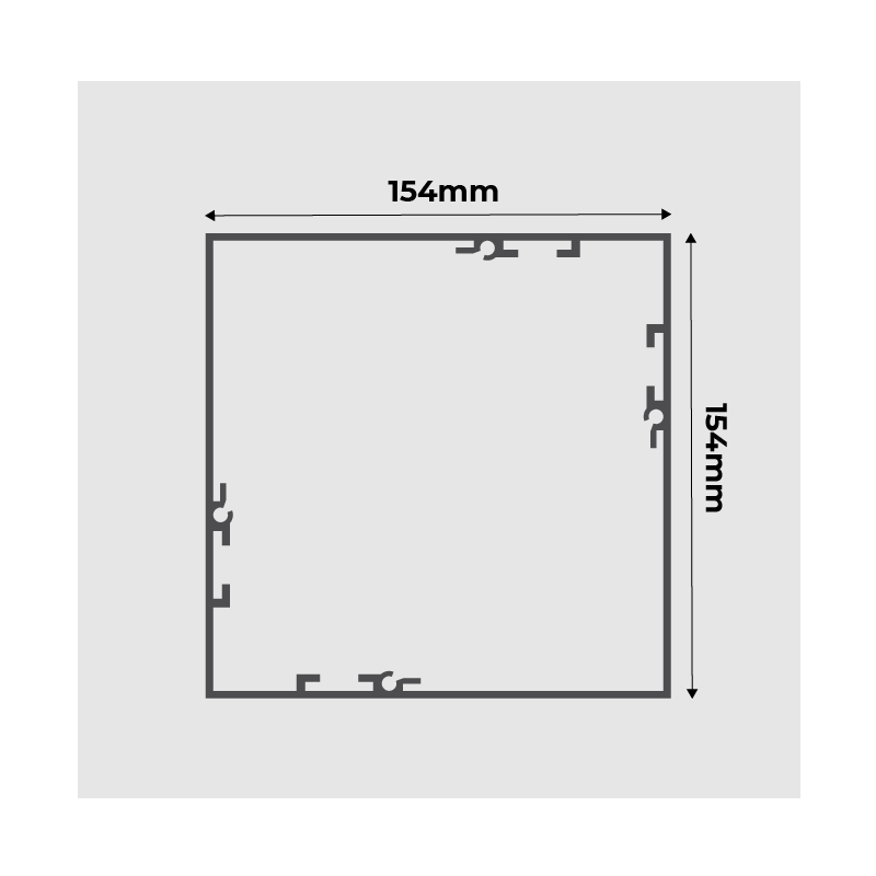 Medidas Pilar Pérgola Bioclimática Grandlux Adosada Hasta 4999 mm de Ancho