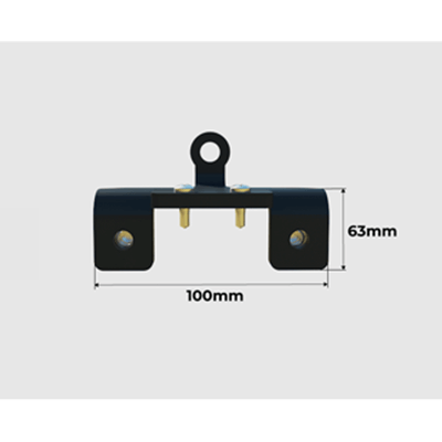 Dimensiones Soporte Superior del Motor Pérgola Bioclimática Grandlux Pilar de Distancia Personalizable