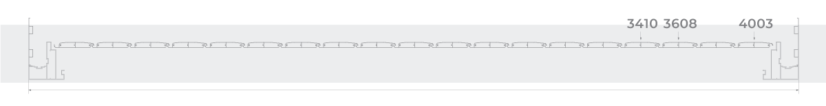 Dimensiones Pérgola Bioclimática Grandlux Autoportante Standard