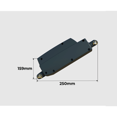 Dimensiones del Motor Pérgola Bioclimática Start Adosada