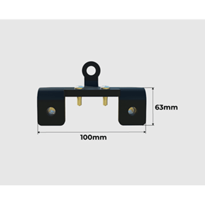 Dimensiones Soporte Superior del Motor Pérgola Bioclimática Start Adosada