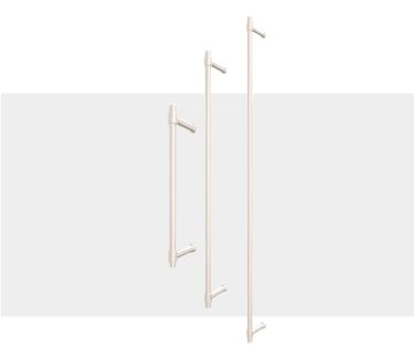 Tiradores Modelos 3, 4 y 5 Puerta de Entrada en Aluminio